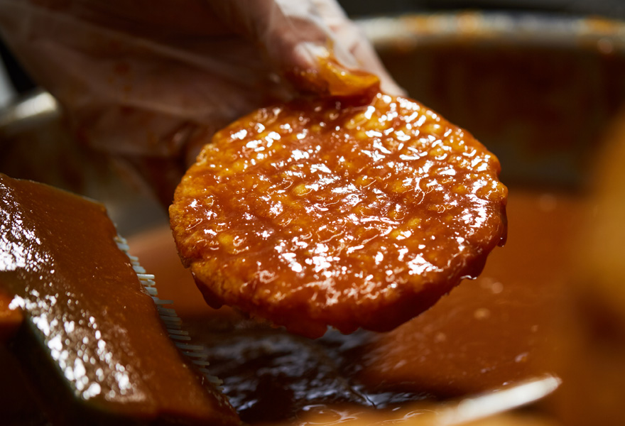 下仁田ねぎ群馬見守焼きお煎餅商品イメージ