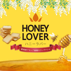 群馬県アカシア蜂蜜のラングドシャ